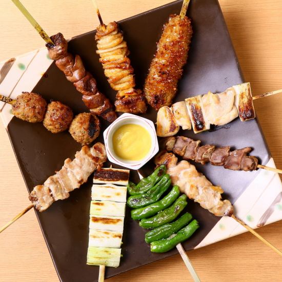 A delicious combination of yakitori and sake will make your appetite ◎
