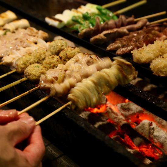 The freshest meats are a gem of Sankichi! The scent of smoke and the taste express the emotional taste!