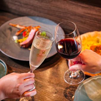 ★ 생일 · 기념일에 ★ 소중한 분과 · · 메인 2 종 포함! 루치오 사치 코스 요리 만