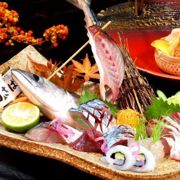 【宴會用】如果提前預約，可以準備關竹莢魚和關青花魚◎