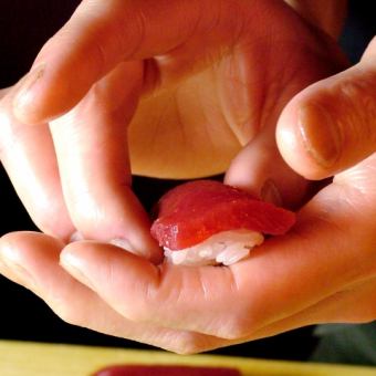 【個人盛り◎】海鮮握り寿司＆季節のお料理＆デザート2種…【至高コース】