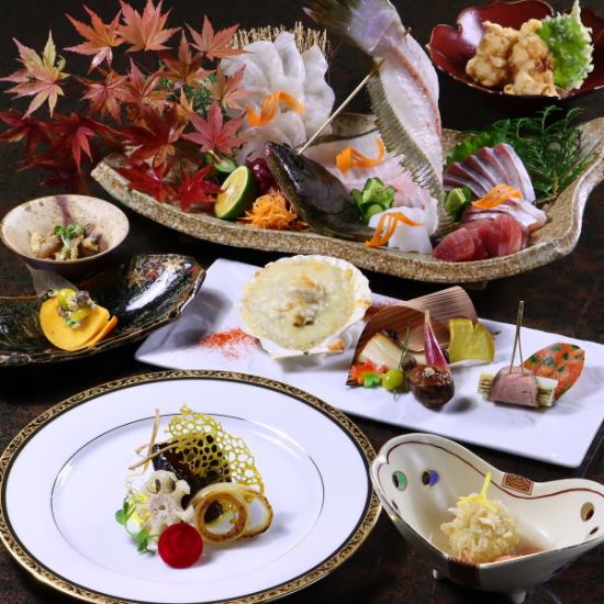 丁寧に仕上げた一皿を…各種コースは飲み放題付きへの変更も◎