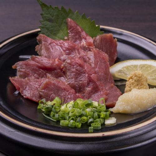 Horse sashimi from Kumamoto prefecture
