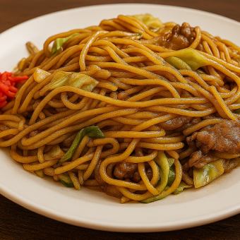 ホルモン焼きそば