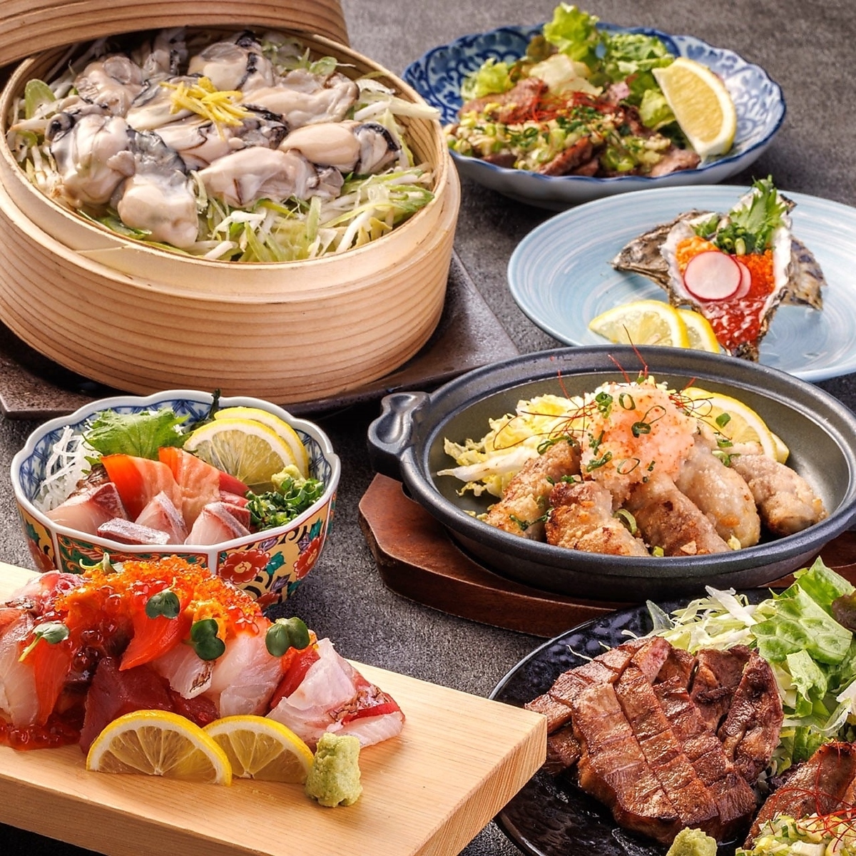 【仙台×牛タン】仙台名物牛タンや炉端を堪能できる個室居酒屋