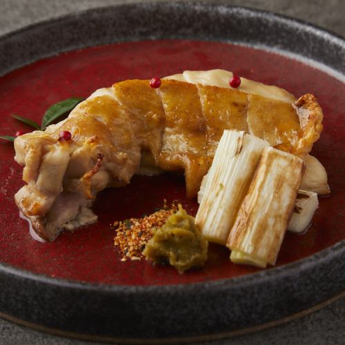 Charcoal-grilled Michinoku Forest Chicken