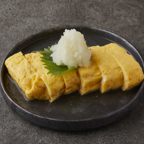 Eggs infused with broth