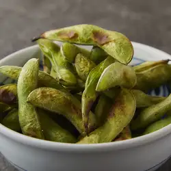 炭烤毛豆
