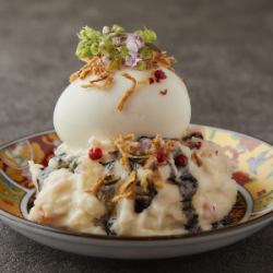 炭烤风味溏心蛋土豆沙拉