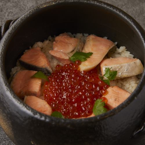 Harako-meshi (salmon roe rice)