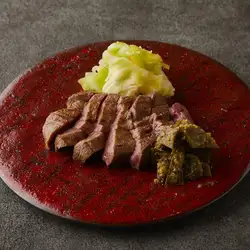 厚切り　牛タン炭火焼き