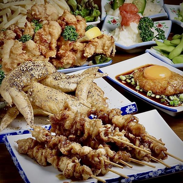 [◆Super reasonable all-you-can-eat and drink◆] All-you-can-eat with about 30 types of food starting from 3,000 yen♪ It also includes all-you-can-drink, so it's perfect for parties◎