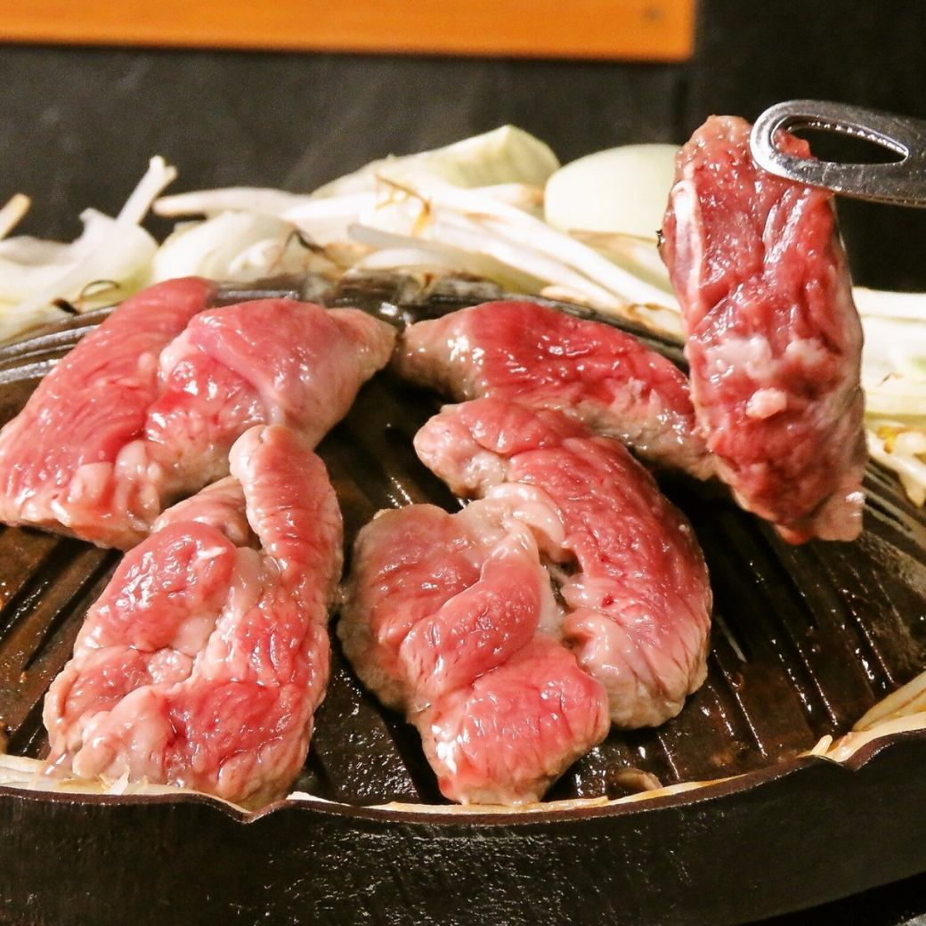 Charcoal grilled fish × raw lambs × traditional Genghis Khan specialty shop that you can taste in Genghis Kan pot