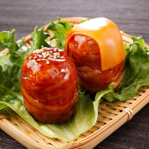 Meat-wrapped rice ball (1 piece)