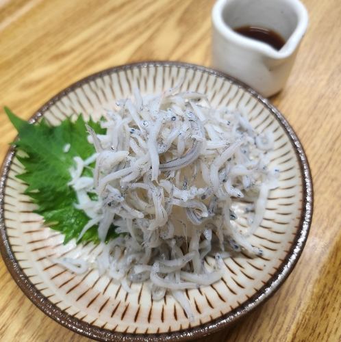 しらすおろし日向夏ポン酢