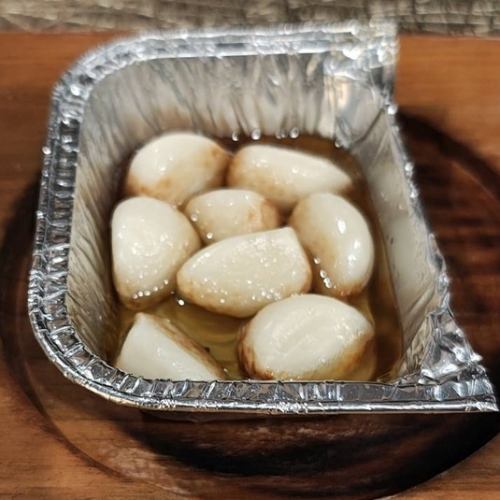 にんにくのホイル焼き