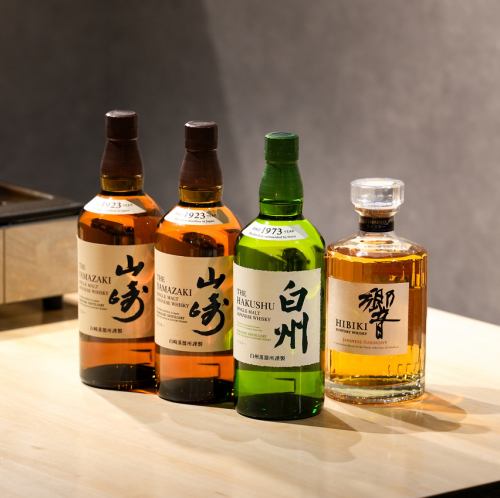 こだわりドリンク多数用意