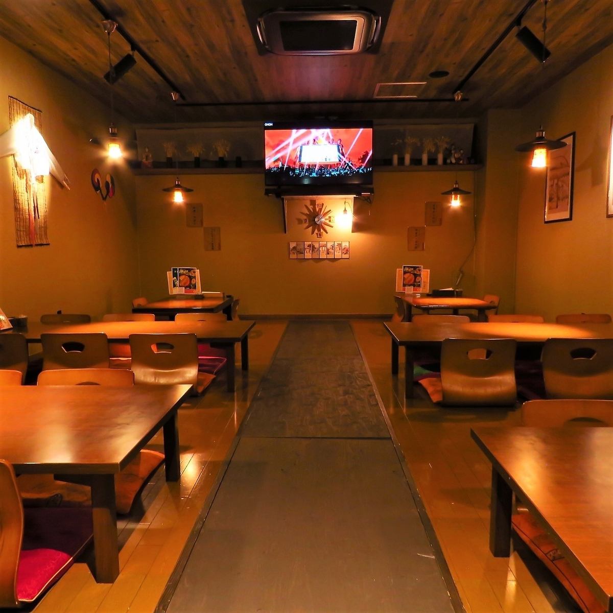 We have a private room that can be reserved for private use! Perfect for parties!