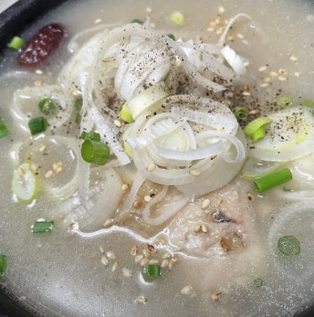 Samgyetang (ginseng chicken soup)