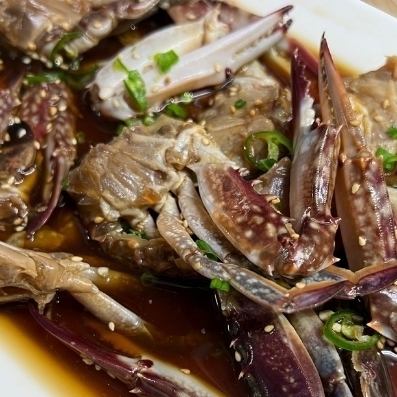 [8 dishes + 2 hours all-you-can-drink] Ganjang Gejang Course (draft beer not included)