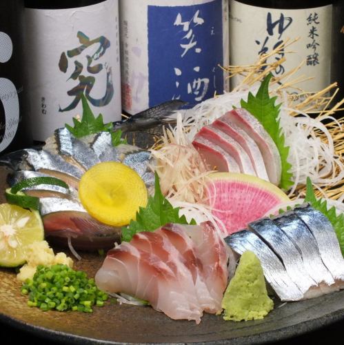 Daily sashimi platter