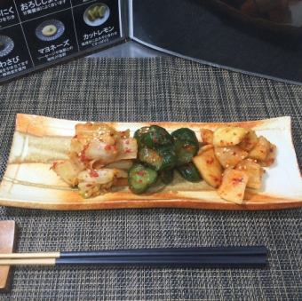 キムチ盛合せ