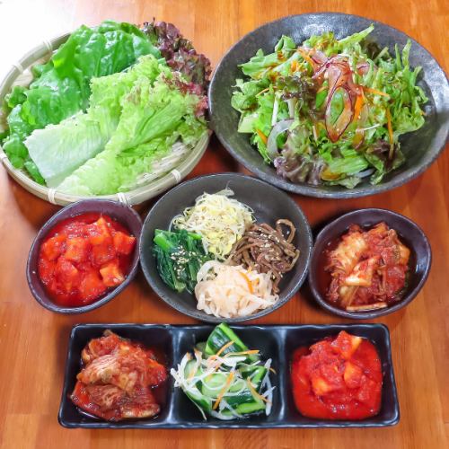 焼肉を引き立てる手作り仕立て