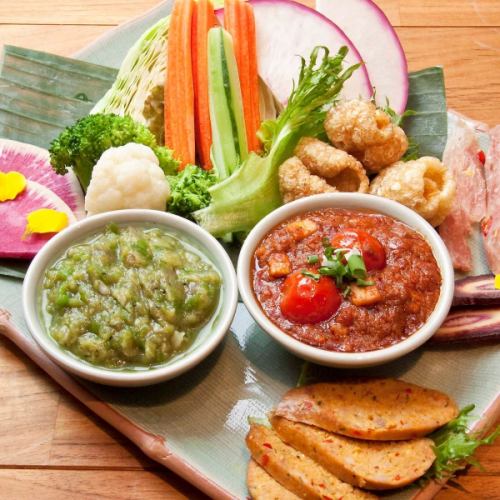 Appetizer platter Chiang Mai set