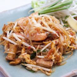 Thai fried rice noodles "Pad Thai"