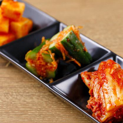 ◆The perfect accompaniment to yakiniku! Our homemade kimchi