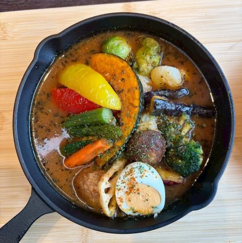 野菜たっぷりのスープカレー