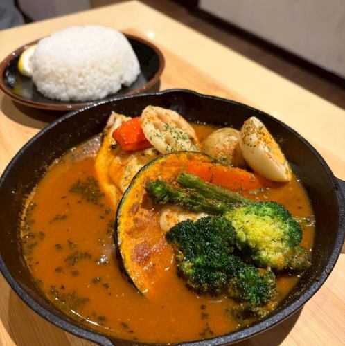 本格　スープカレーセット