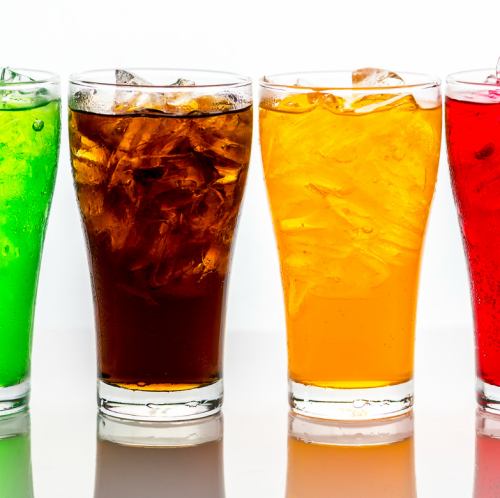 全てのセットメニューにドリンクバーがついています１