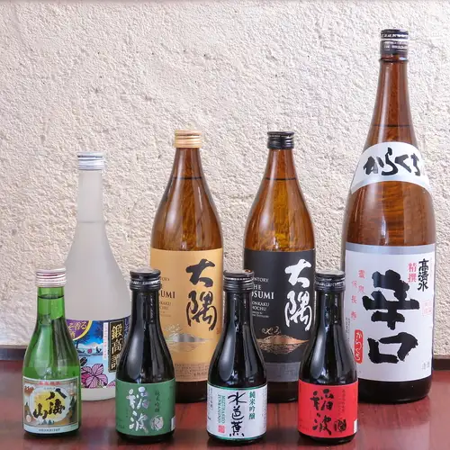 様々なお酒をご用意!