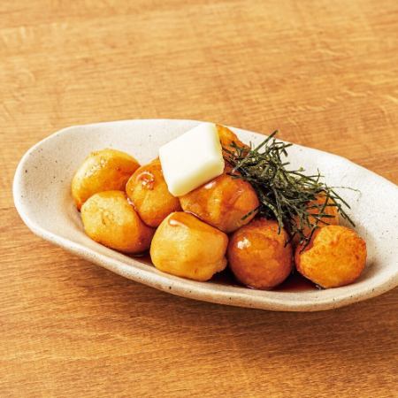 ごぼうの唐揚げ/一口いももちバター　各