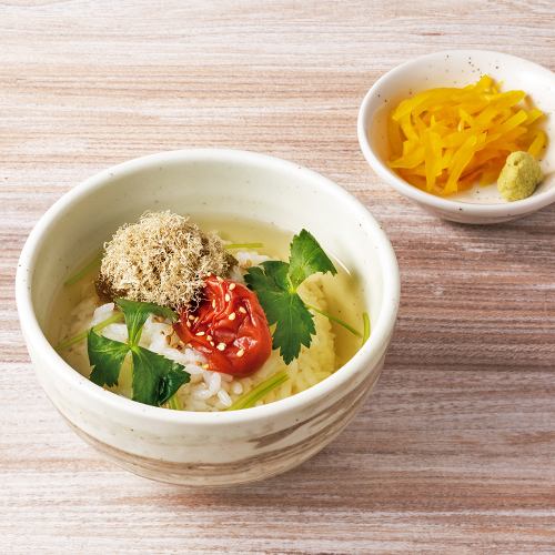 だし茶漬け(鮭・梅昆布)　各