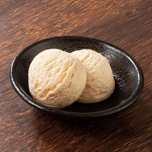 バニラアイスクリーム