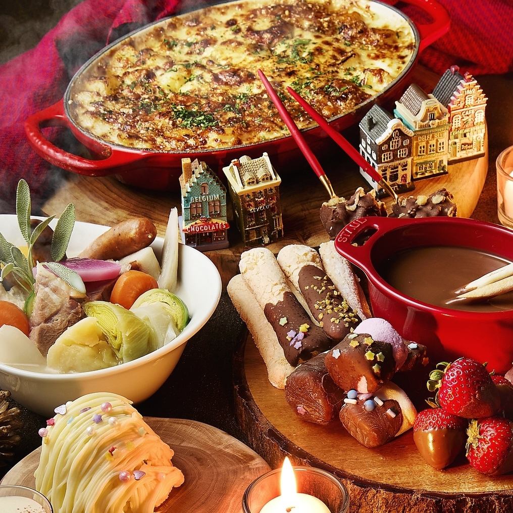 ライブキッチンから漂う香ばしい香りや熱気は、食欲をそそる最高のスパイス！