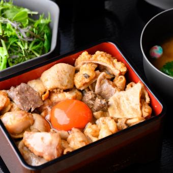 【炭火焼STEAK】 能登牛プレミアム炭火焼ホルモン重2,380円(税込)