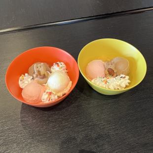 Ice cream (single/double/triple)