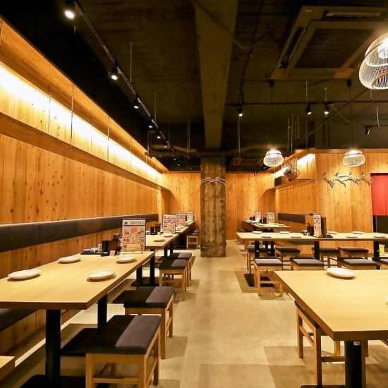 A 3-minute walk from Imaike! The restaurant can accommodate up to 70 people!