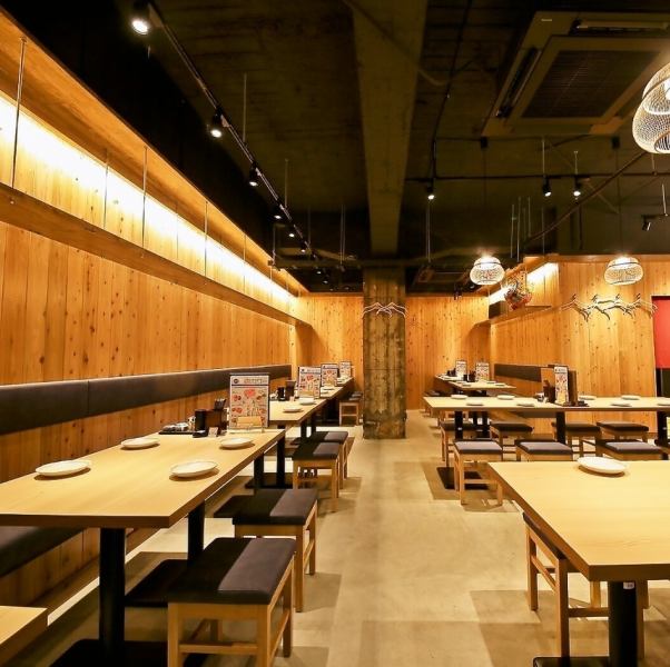 [Banquets available for up to 70 people!] Hyogemon can accommodate banquets for up to 70 people! Enjoy year-end parties and New Year's parties in our spacious restaurant! We are working with the utmost care to ensure that you can visit our store.We have space between seats, so please feel free to come and visit us♪