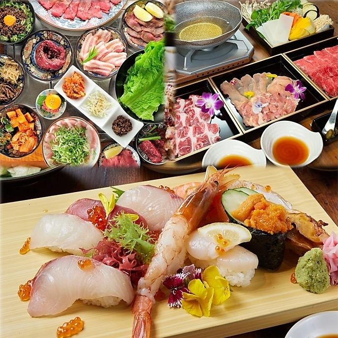 OPEN 8/7♪ [Seafood x Meat x Hamayaki] All-you-can-eat and drink ★ From 2000 yen