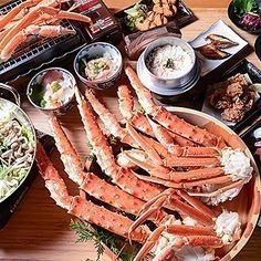たらば蟹×黒毛和牛/しゃぶしゃぶ&すき焼き/お寿司が食べ放題!17000円
