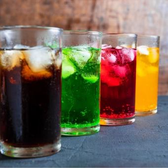 ソフトドリンク飲み放題 650円