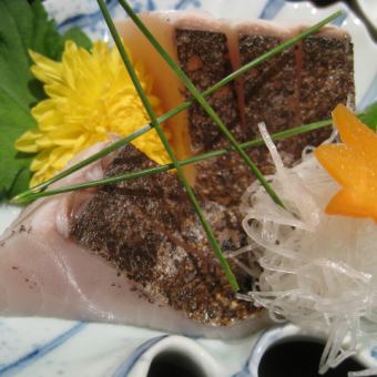 Grilled Spanish mackerel with frost