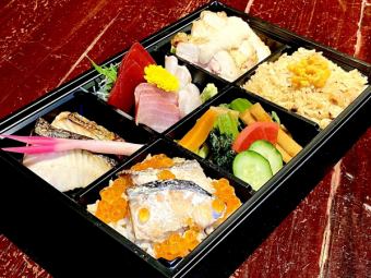 Takeout of 6 kinds of sashimi Matsukado, 6 kinds of snack set, etc.
