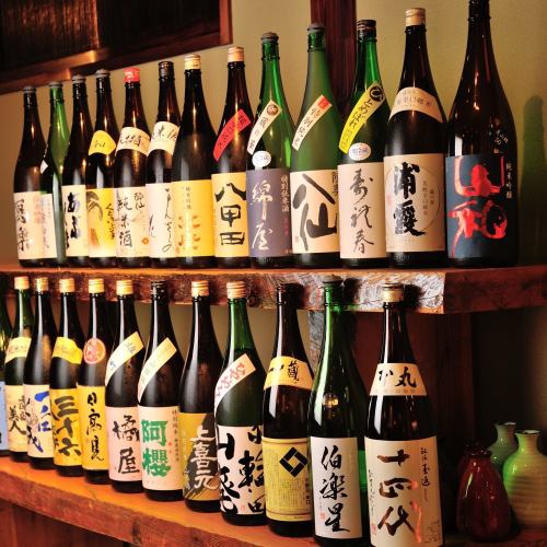 More than 25 kinds of sake from Miyagi and Tohoku are available !! Hidden sake ...!
