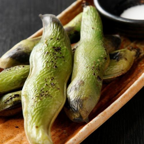蚕豆(そらまめ)炭火焼き