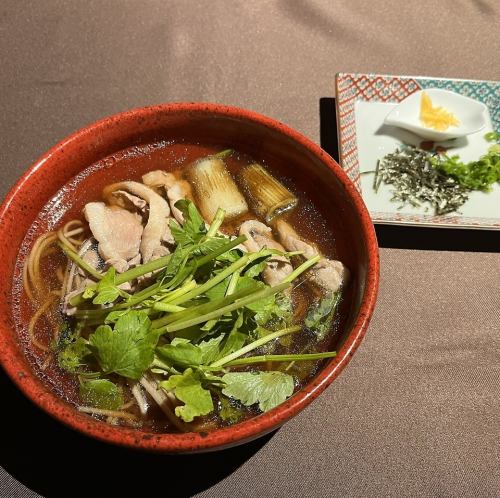 Noda duck nanban soba noodles